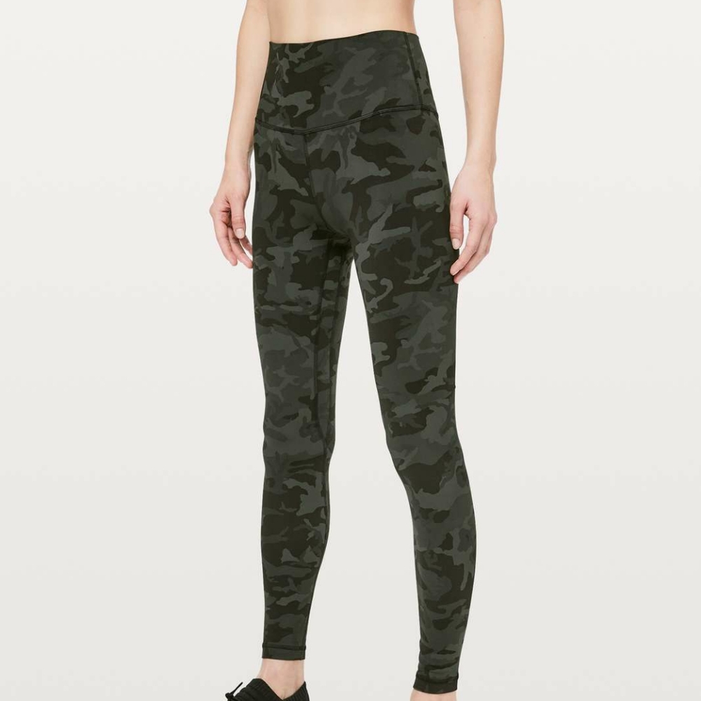 Lululemon align camo leggings size 10
